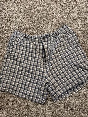 Vintage Fashion Bug plaid shorts